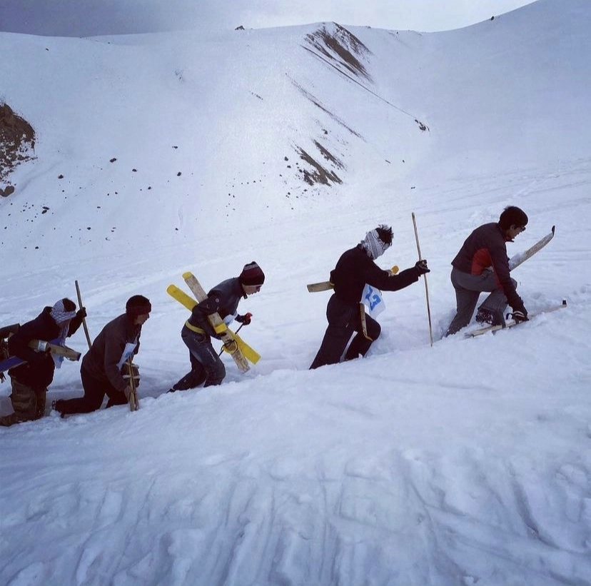 Skieurs afghans