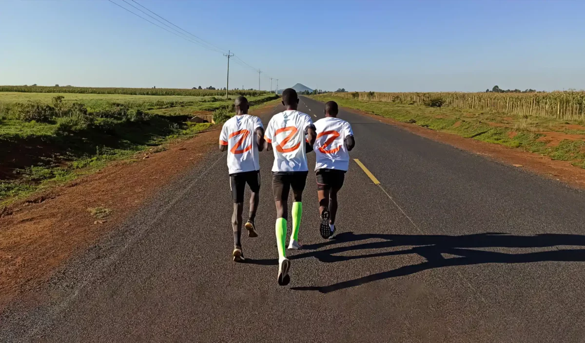 3 kenyan entraînement running