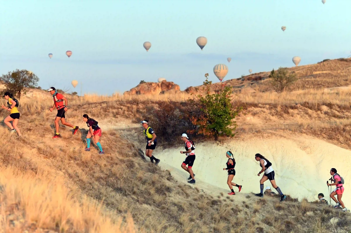 Cappadocia Ultra Trail paysage coureurs