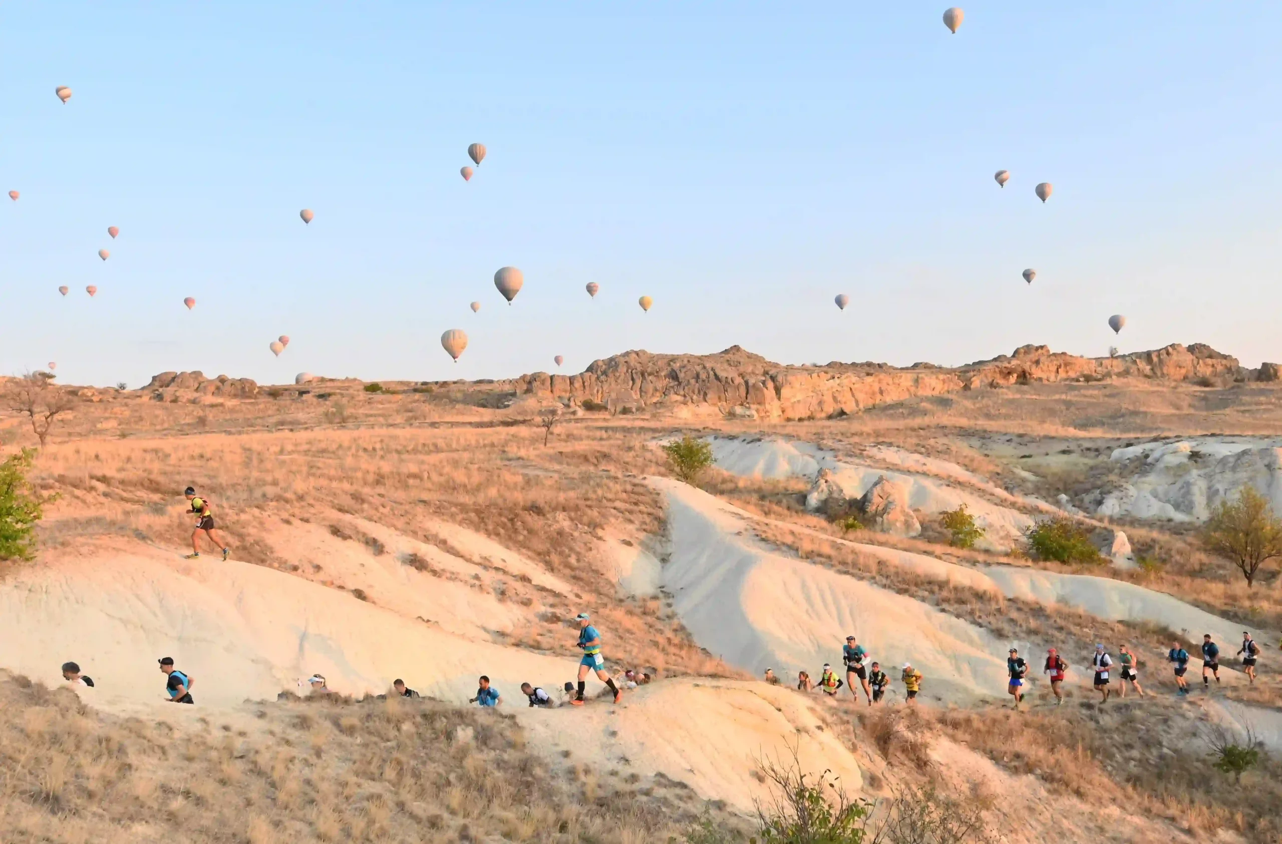 Cappadocia Ultra Trail paysage coureurs