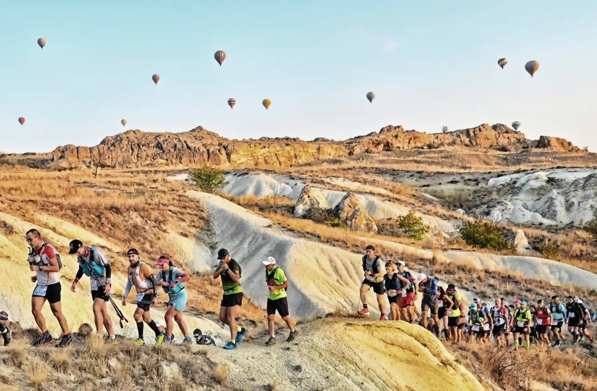 Cappadocia Ultra Trail paysage coureurs