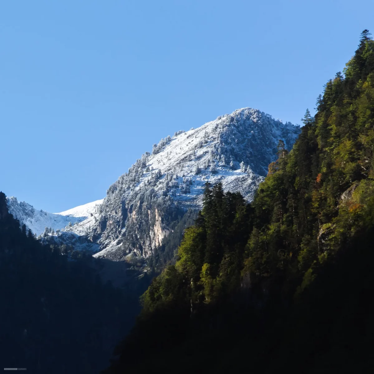 Cauterets premières neiges ski station