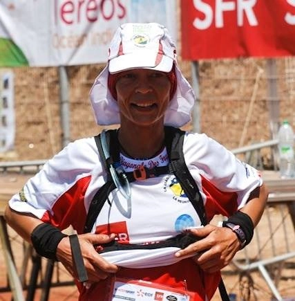 Geraldine Lachapelle au Grand Raid