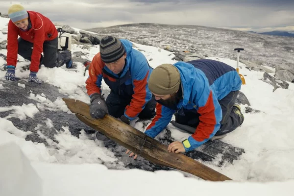 Paire de skis retrouvée en Norvège sur le Digervarden