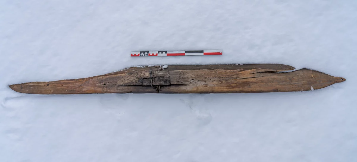 Paire de skis retrouvée en Norvège sur le Digervarden
