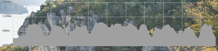 Profil course endurance trail