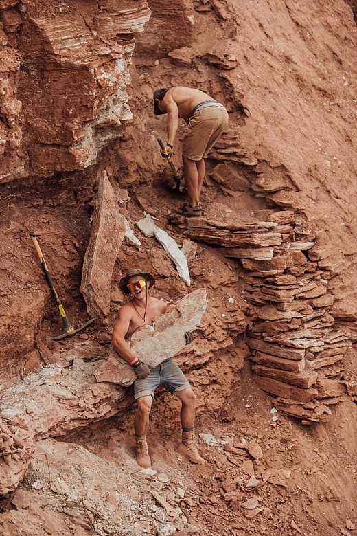 Red Bull Rampage compétiton VTT dans le désert de l'Utah