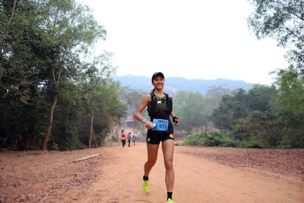 Sophie Phai victorieuse au trail d'Ankhor