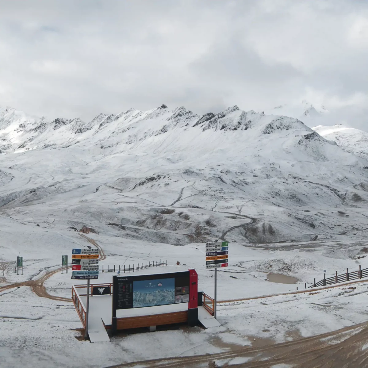 Val-d'Isère premières neiges ski station
