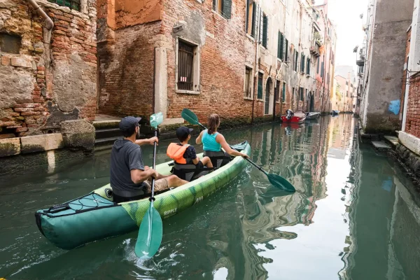 Kayak à Venise