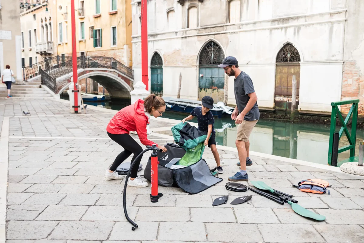 Kayak à Venise