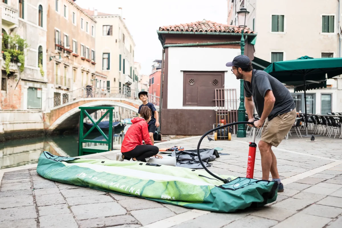 Kayak à Venise