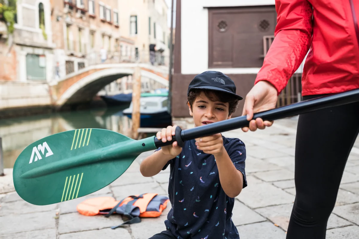 Kayak à Venise