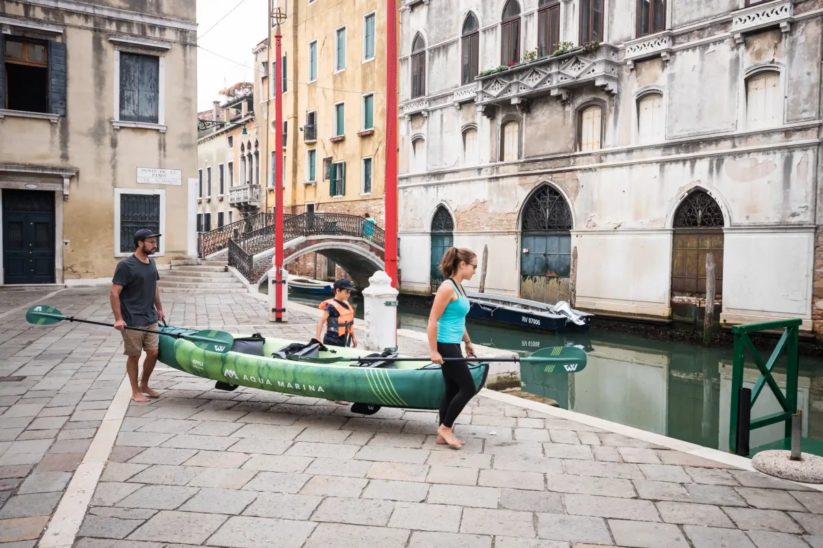Kayak à Venise