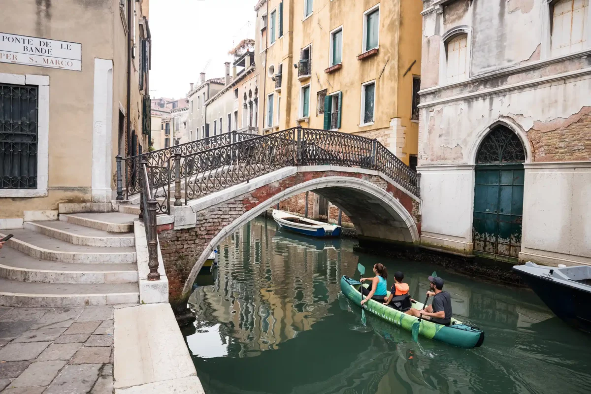 Kayak à Venise