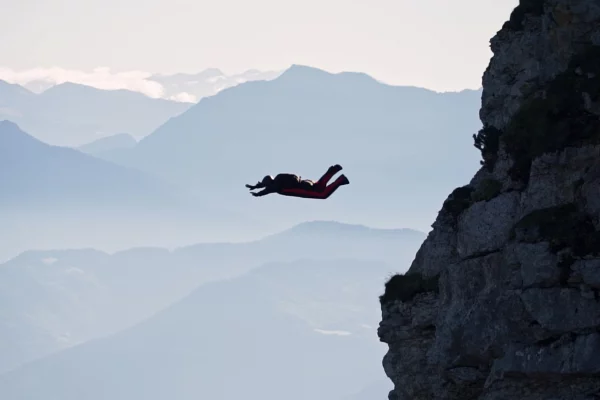 Basejump vide montagnes