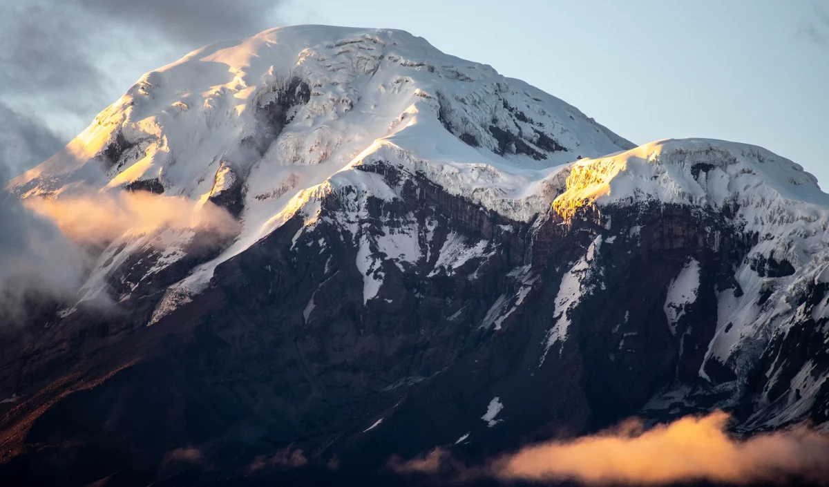 Chimborazo sunset Equateur