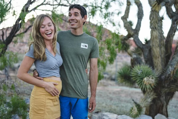 Sanni McCandless enceinte avec Alex Honnold