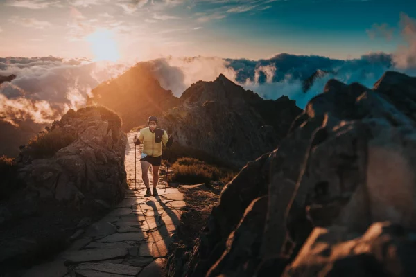 Madeira Island Ultra Trail paysage coucher de soleil