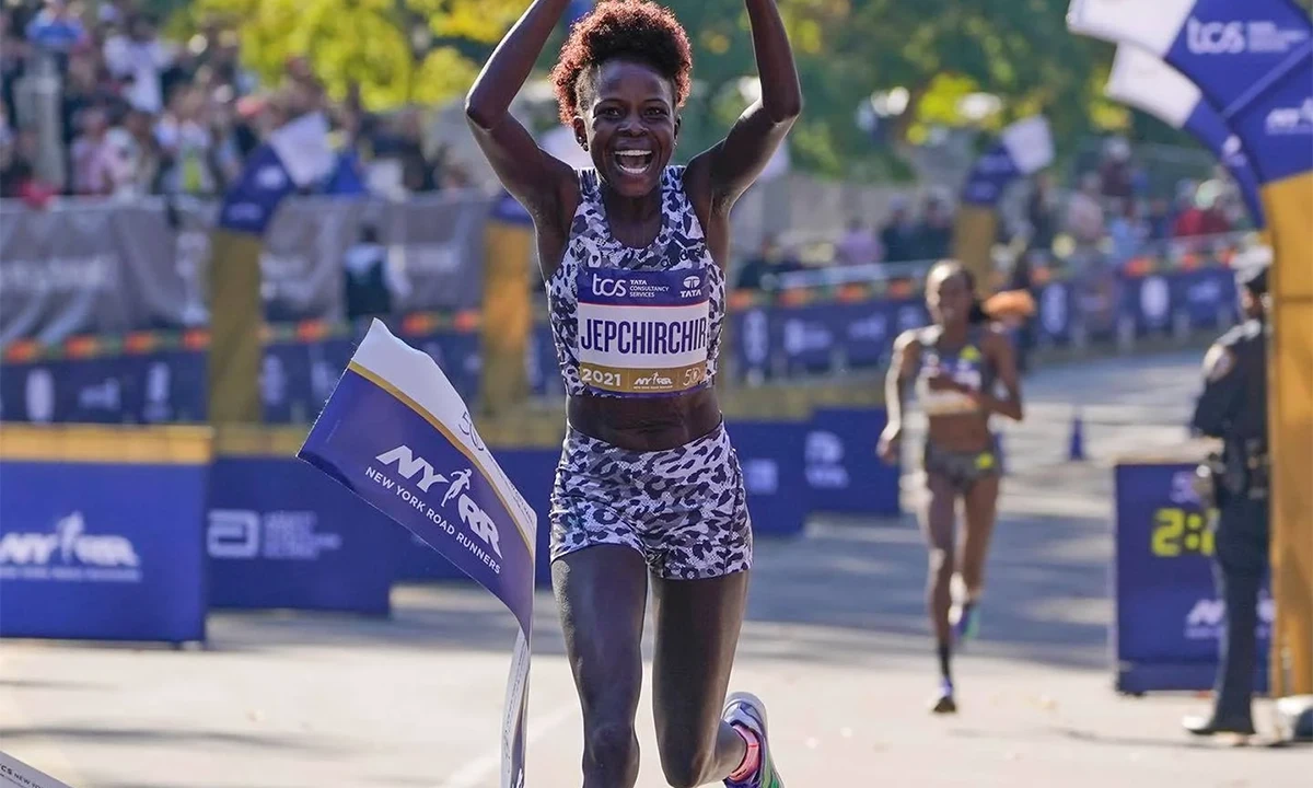 Marathon de New York - Peres Jepchirchir