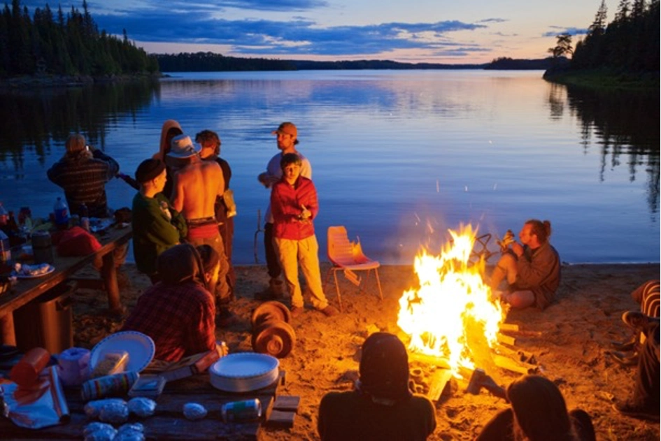 Planteurs arbres canada soirée feu