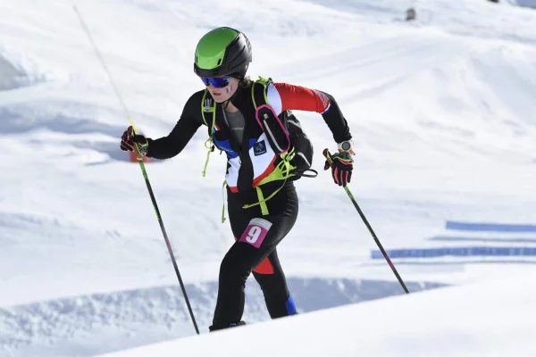 Coureuse française ski alpinisme