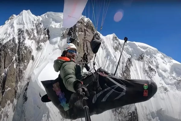 Antoine Girard parapente Spantik à la journée