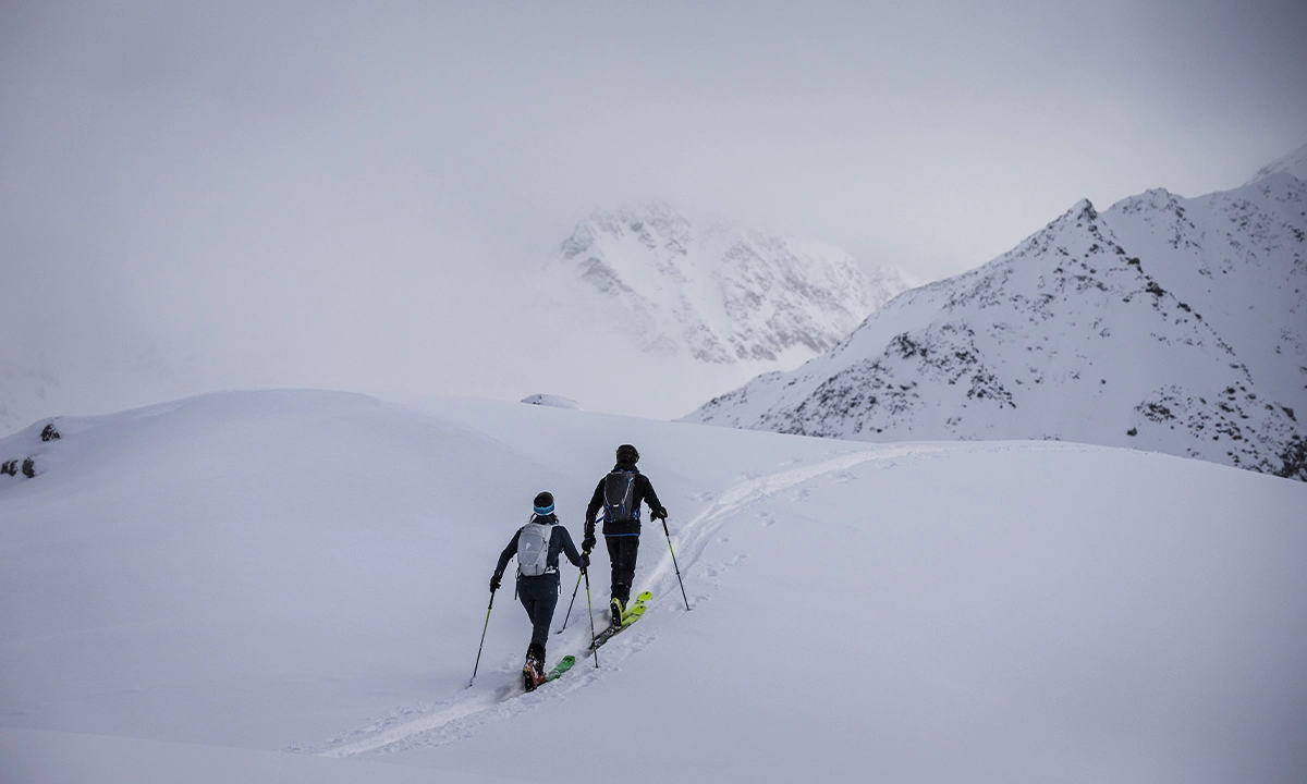 skieurs de rando