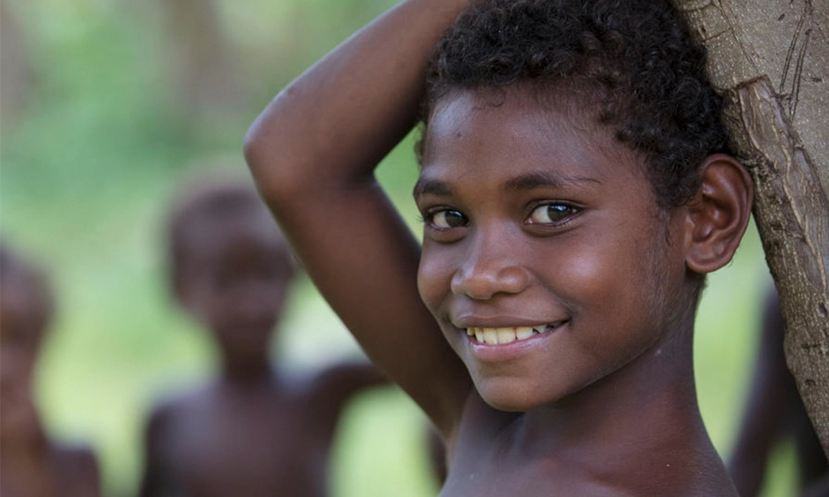 Photo Maewan enfant Vanuatu