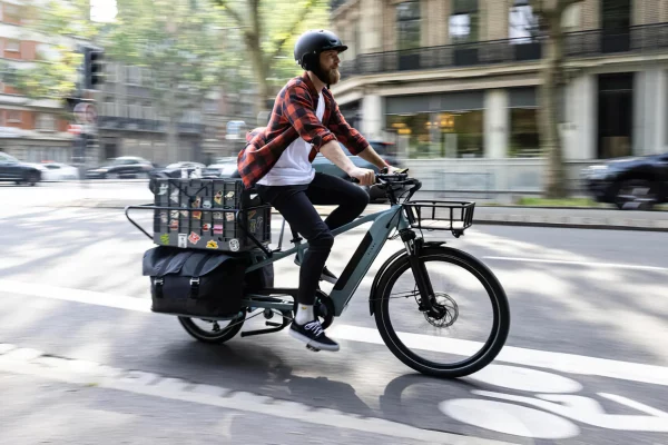 Velo cargo Décathlon