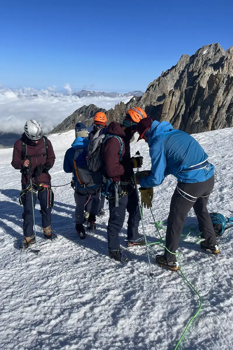 association apart : jeunes de banlieue alpinisme Chamonix