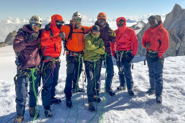 association apart : jeunes de banlieue alpinisme Chamonix