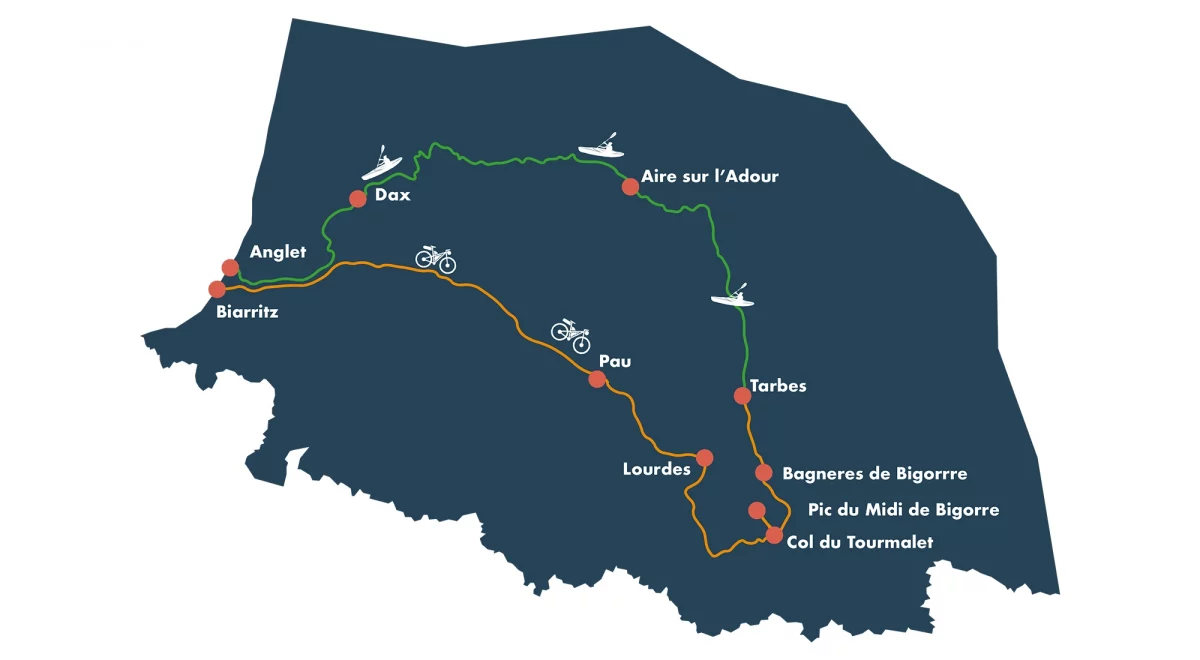 Carte expedition Plastiqu'Adour