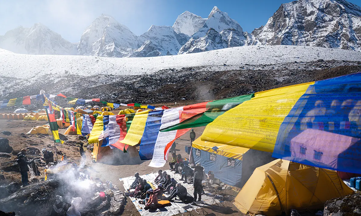 Drapeau nepalais alpinsites