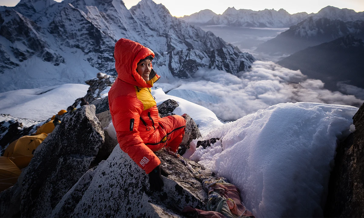 Camp de base alpinsite Ama Dablam Nepal