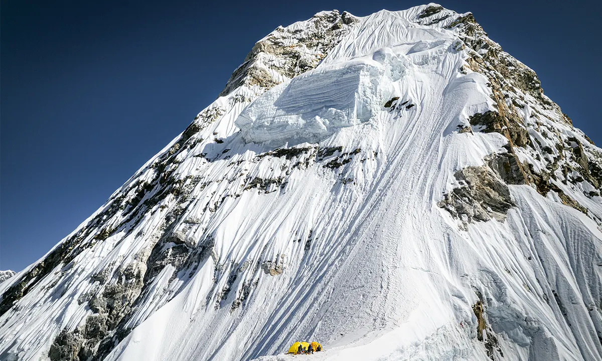 Camp de base alpinsite Ama Dablam Nepal