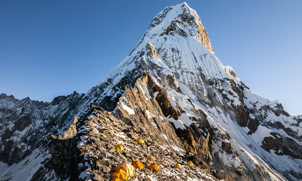 Camp de base Ama Dablam Nepal