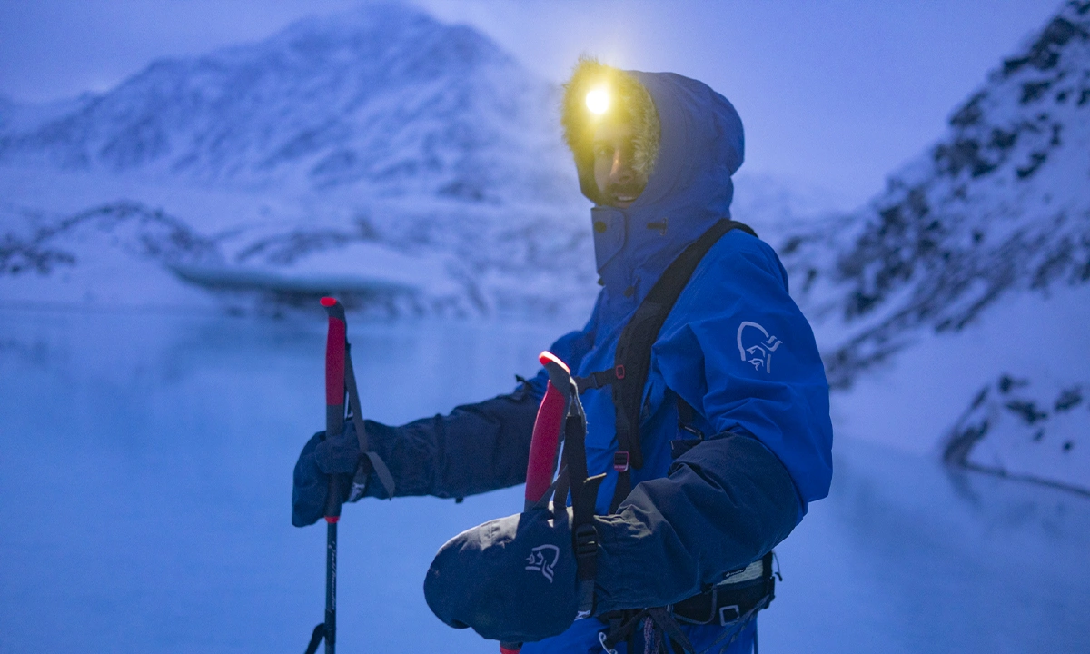 Vincent Colliard ski en Arctique