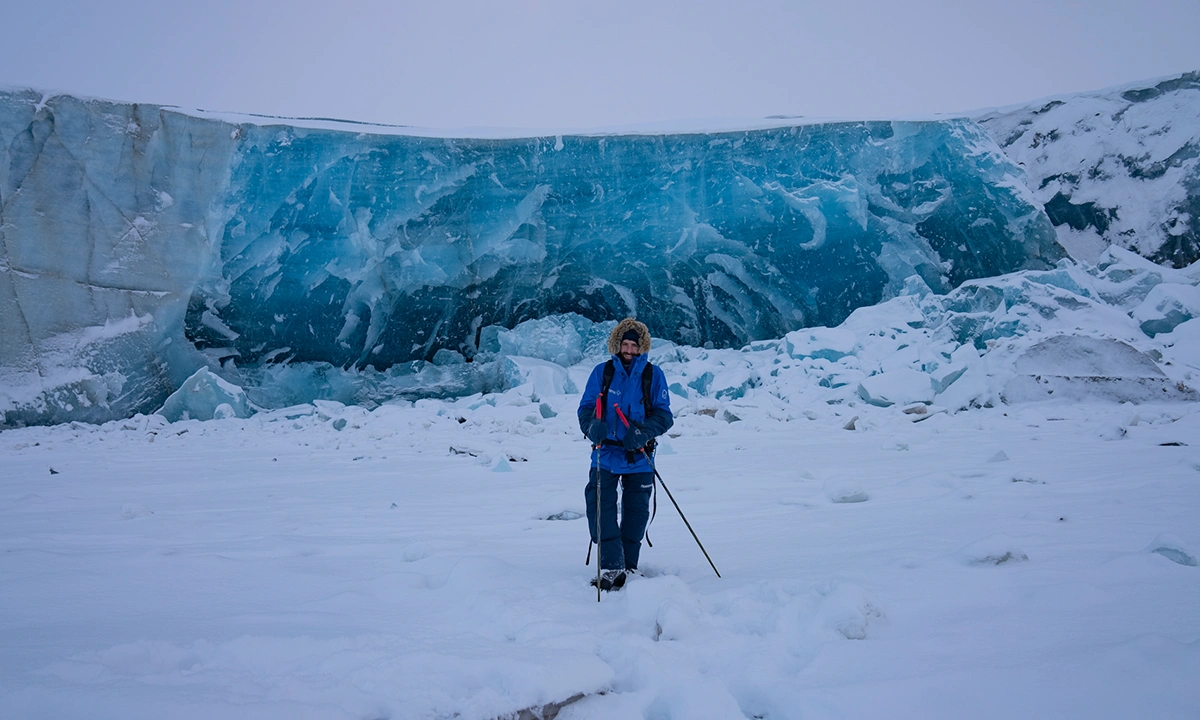 Vincent Colliard en Arctique