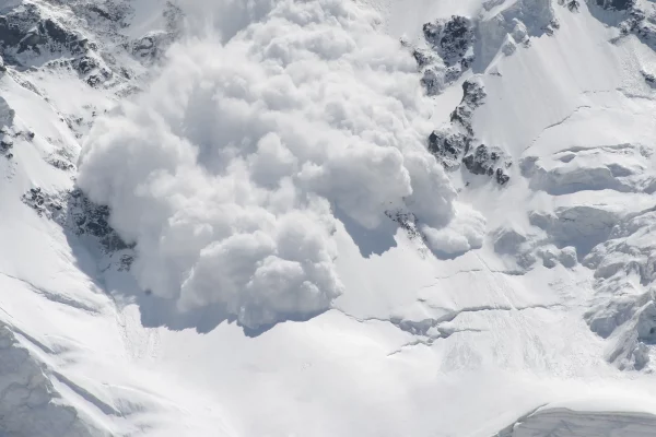 Avalanche glacier