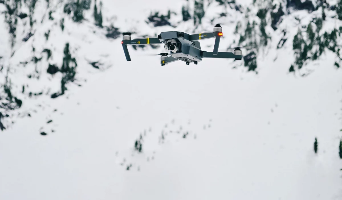 Drone pour sauvetage en avalanche