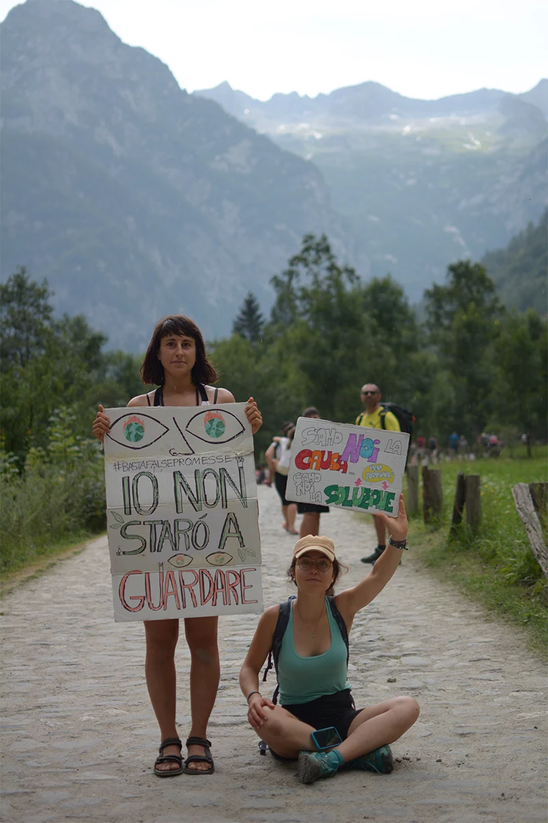 Pancarte manifestations Eline le Menestrel