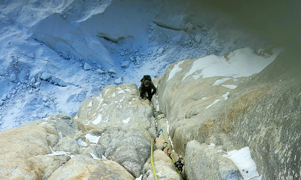 Frozen Fight Club - big wall dans le Karakorum