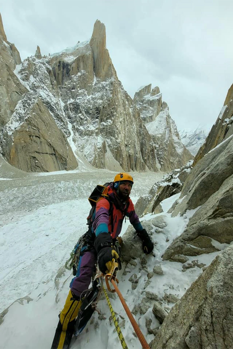 Frozen Fight Club - big wall dans le Karakorum