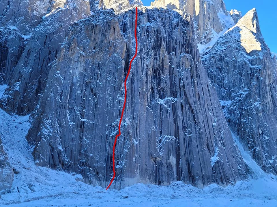 Frozen Fight Club - big wall dans le Karakorum