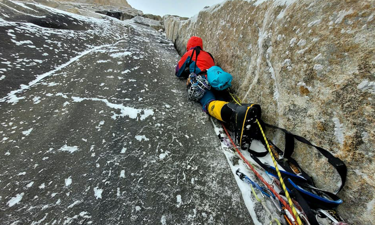 Frozen Fight Club - big wall dans le Karakorum