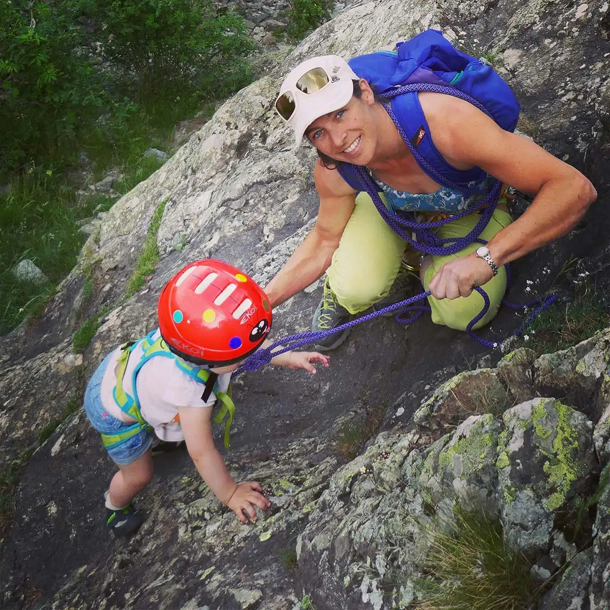 Marion Poitevin maman escalade