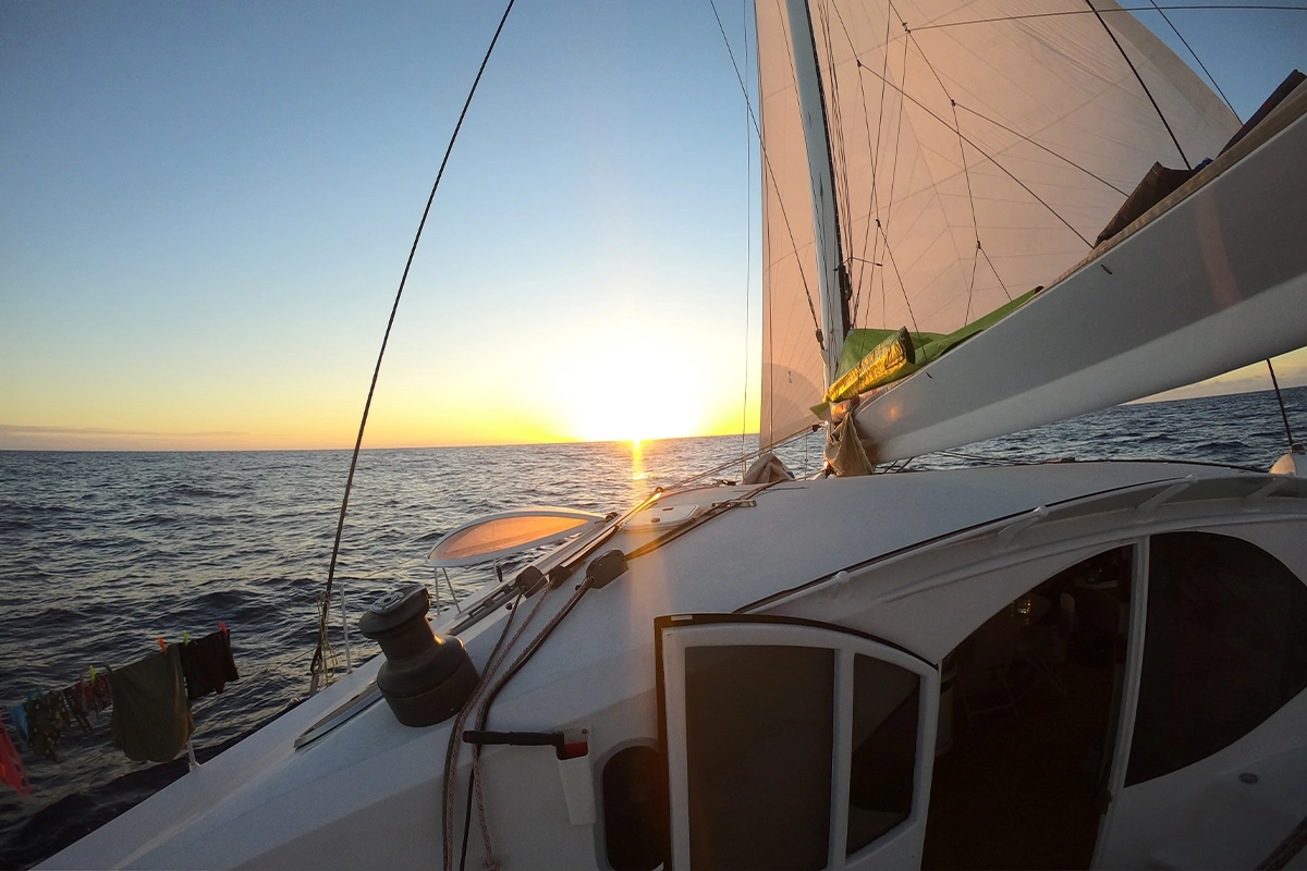 SlowTrip Voilier en mer