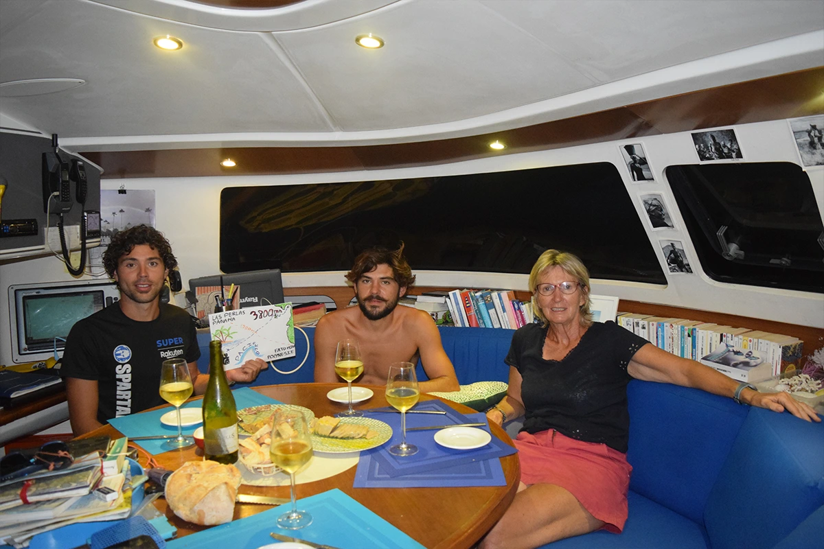 SlowTrip repas cabine bateau