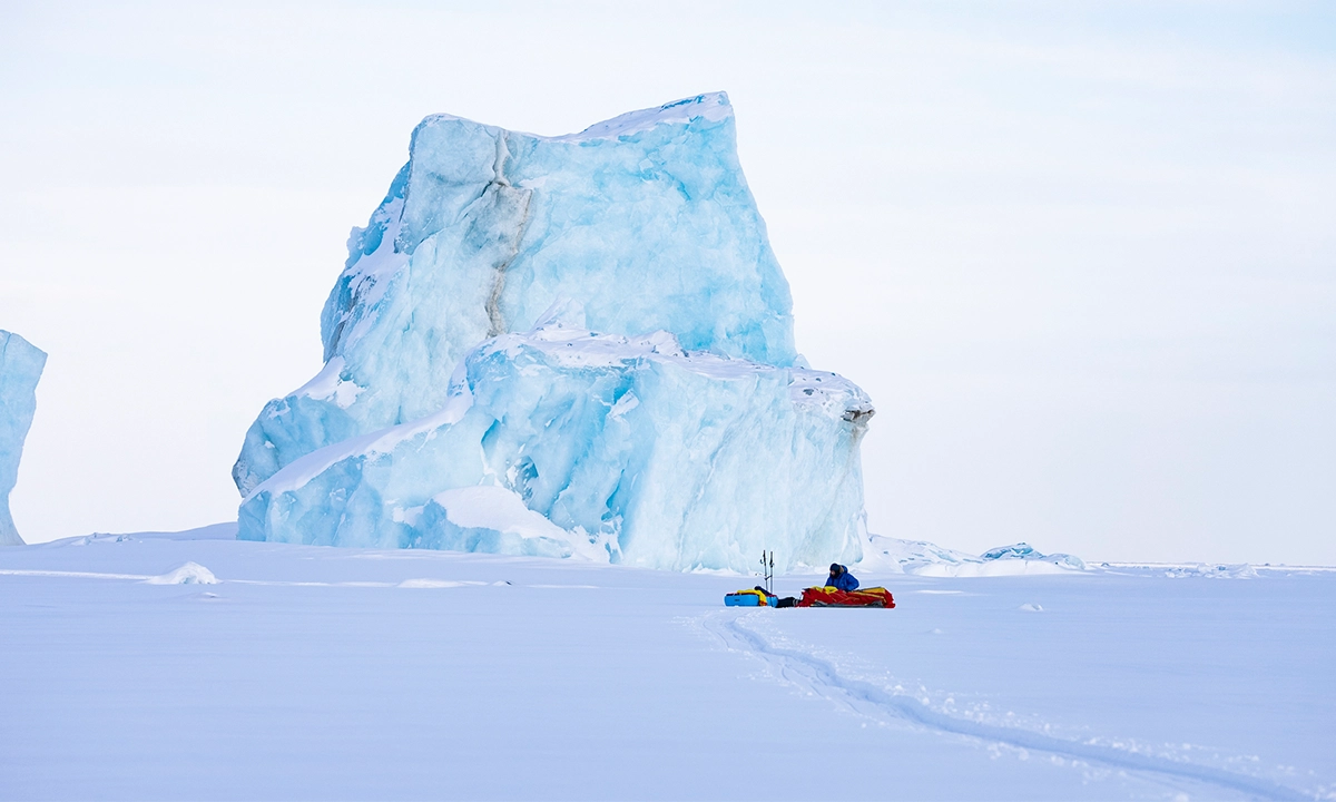 Vincent Colliard en Arctique